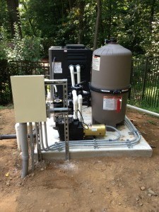 Residential Pool Pump Filter and Heater       