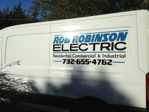 Rob Robinson Electric Van       