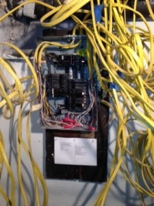 Electrical Panel Before  